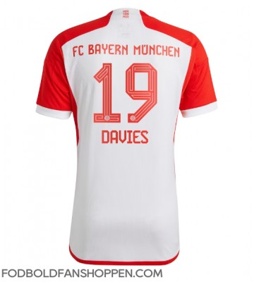 Bayern Munich Alphonso Davies #19 Hjemmebanetrøje 2023-24 Kortærmet